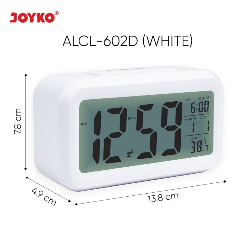 Jam Beker Dering Digital Alarm Clock Joyko ALCL-602D