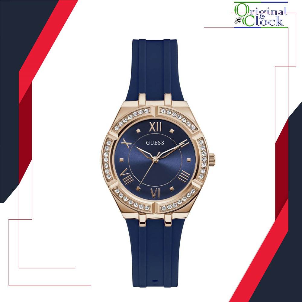 JAM TANGAN PRIA WANITA | RANTAI | KULIT | KARET | MURAH | WANITA [GUESS GW0034L4] STRAP RUBBER