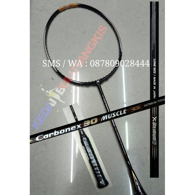 terbaru RAKET YONEX CARBONEX 30 MUSCLE ULTIMUM TITANIUM