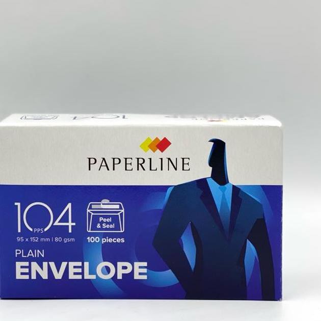 

Best Seller!! (myi-288) Amplop Paperline Putih Polos 104 PPS Dengan Lem / Seal Pengaman