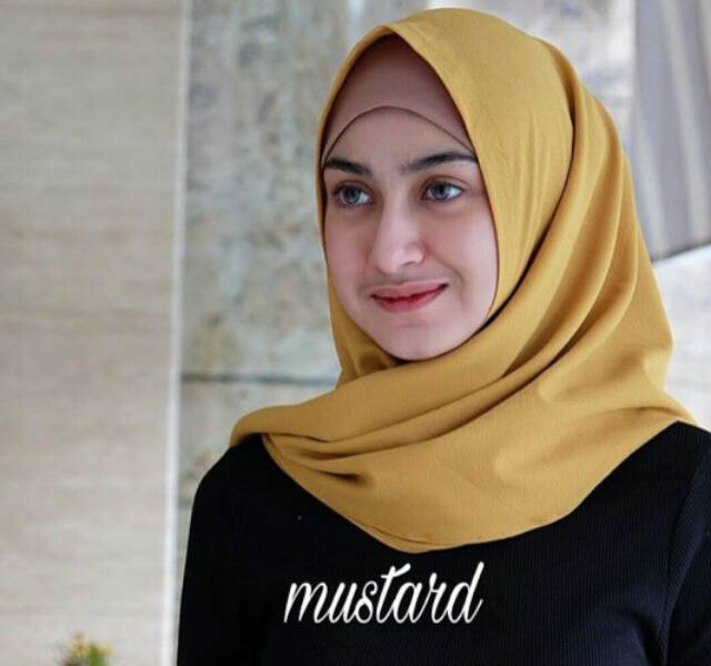 JILBAB SEGI EMPAT INSTAN DIAMOND CREPE