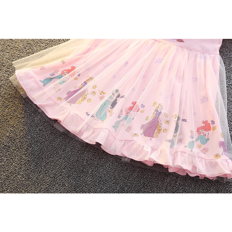 DRESS ANAK PEREMPUAN COSPLAY BAJU KOSTUM GAUN PRINCESS BALLET TUTU COSPLAY DPT