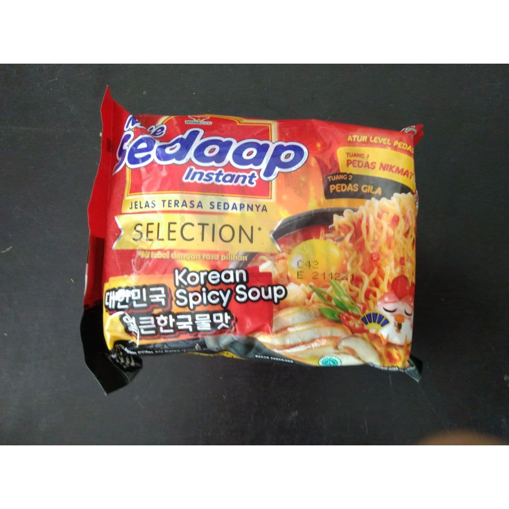 

Mie Sedaap Korean Spicy Soup