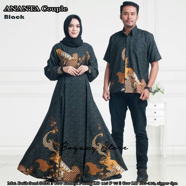Ananta couple mat batik Semi Sutra