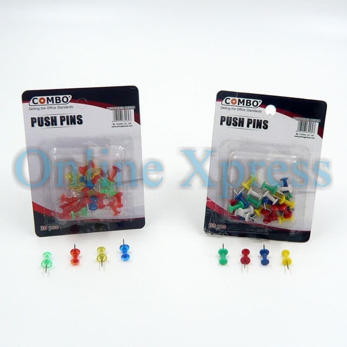

Penjepit Kertas / Push pin Combo (per pack)