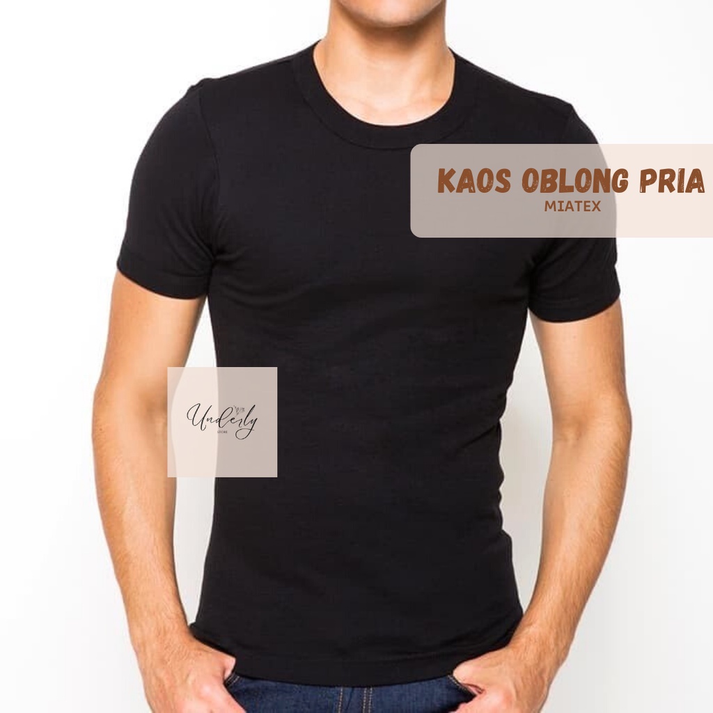 Kaos Pria Polos Oblong Miatex - UDL0403