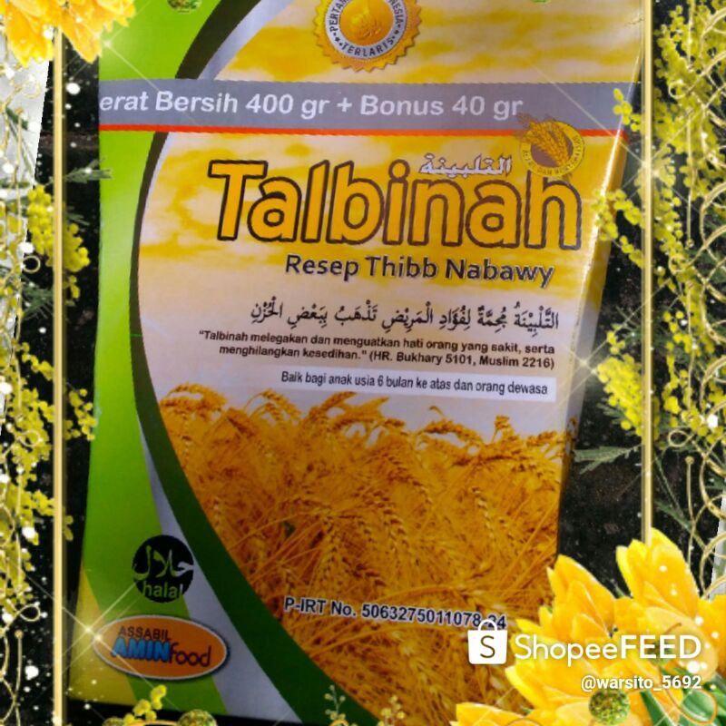 

tepung talbinah