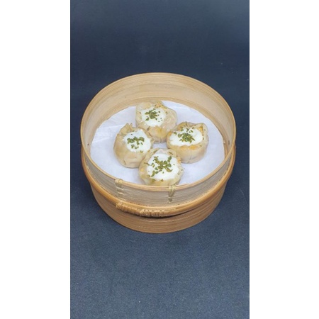 

dimsum frozen halal tanpa msg, Dimsum Ayam toping mayonaise