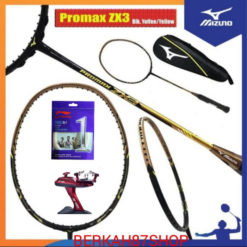 RAKET BADMINTON MIZUNO PROMAX ZX3/ zx3 ORIGINAL