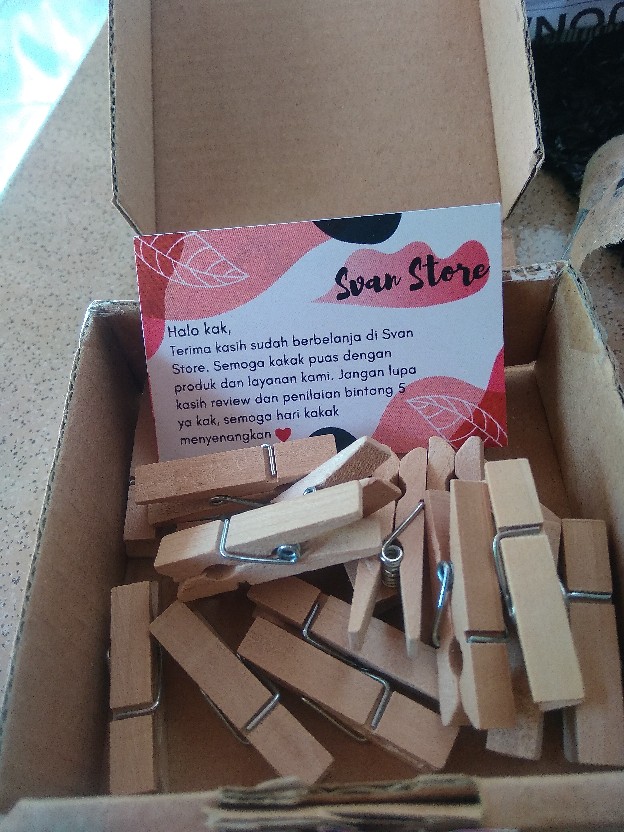 Wooden Clip Jepitan Kayu Polos Dan Warna Penjepit Foto Kayu Dekorasi Polaroid