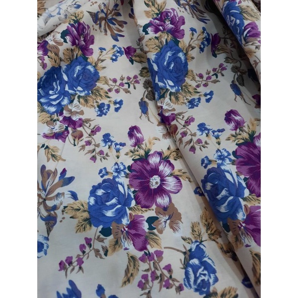 Katun Jepang/ Katun Motif/ Katun Print/ Katun Bunga