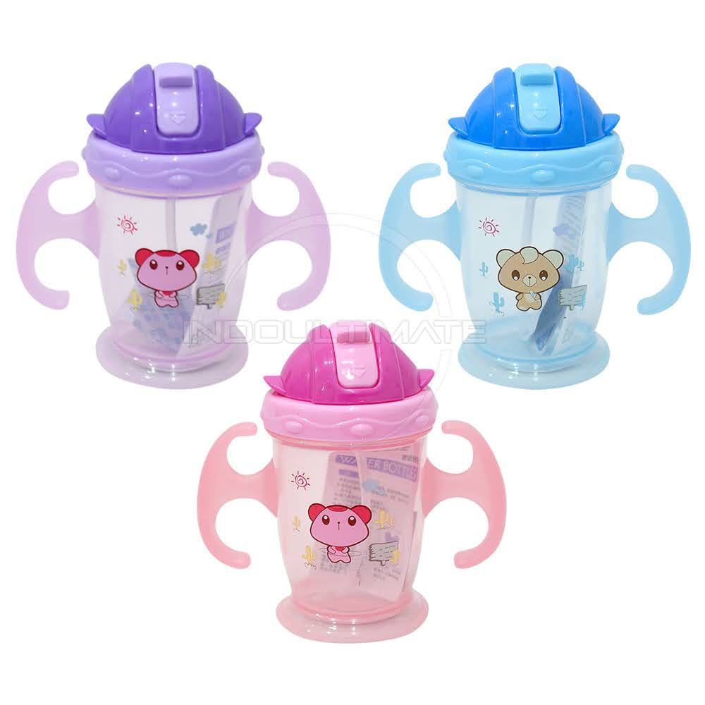 Dot Baby Training Cup Bottle 250ml Botol Minum Anak Bayi Balita Botol Minum Anak BTL-251