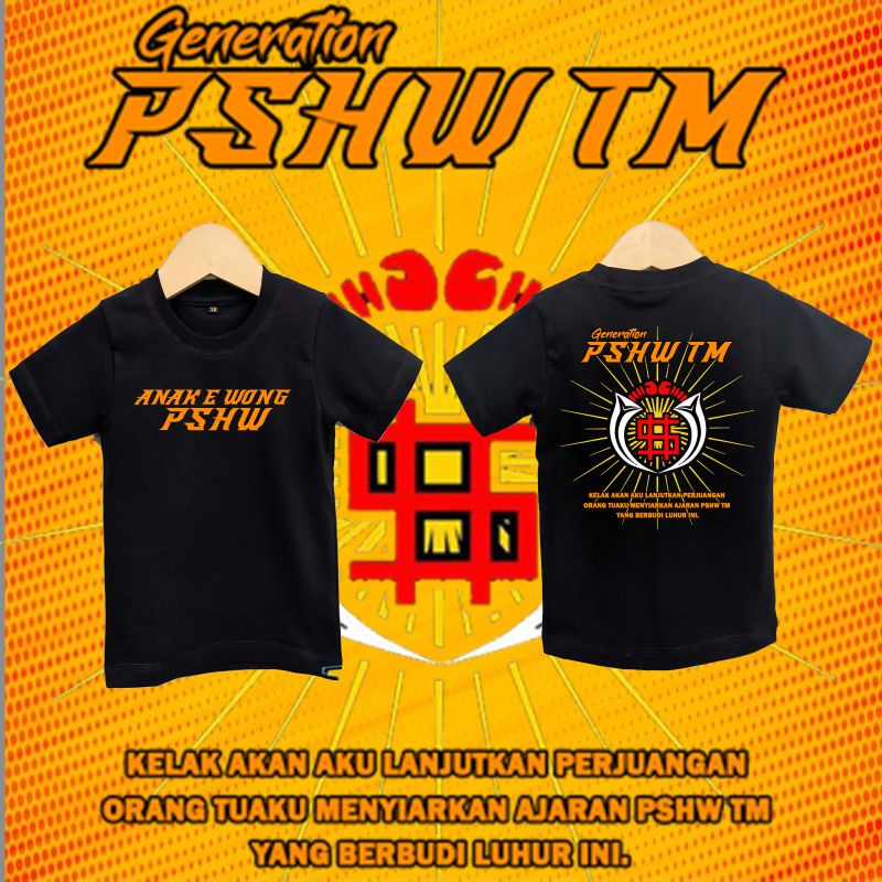 KAOS PSHW TM ANAK,,GENERTION PSHW KIDS,,PSHW TM