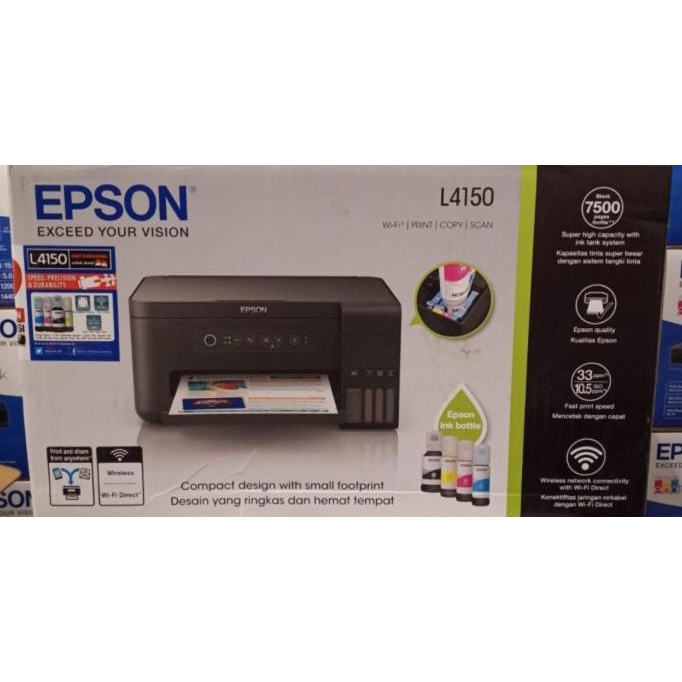 Printer Epson L4150 Wifi (Print Scan Copy) Bliboss