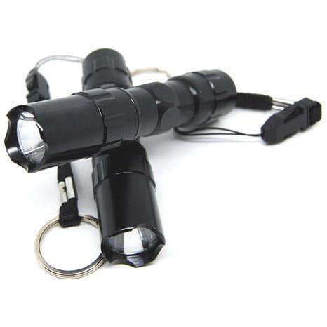 【COD】 Senter Police Swat Mini 3 Watt LED Anti Air` Waterproof SWAT Cree Flashlight 3W AA 3 W