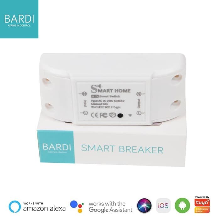 BARDI Smart BREAKER ON OFF Switch Wireless IoT Home Automation