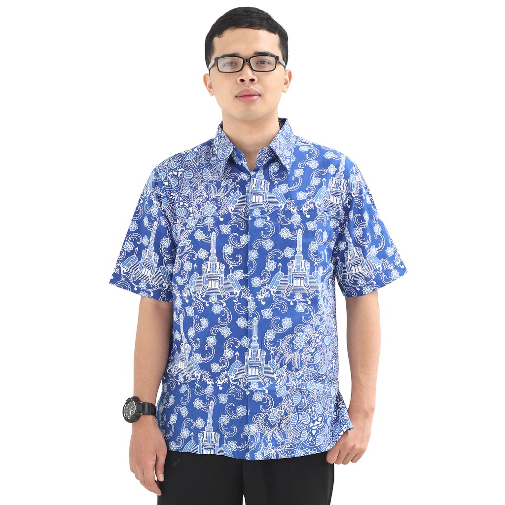 Model Baju Batik Pria Cap Asli Jambi - Zallatra P4