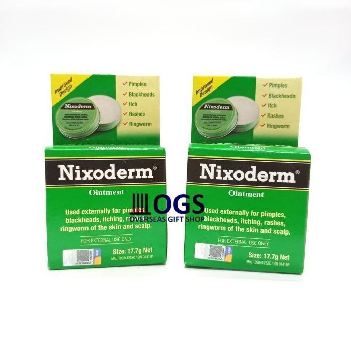 

Nixoderm Ointment 17.7 gram Salep Jerawat Eksim Komedo Gatal Ruam
