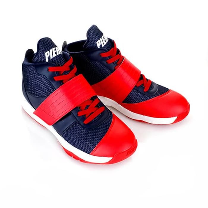 PIERO SEPATU BASKET ONIMARU - INSIGNIA/WHITE/RED - Hitam, 39