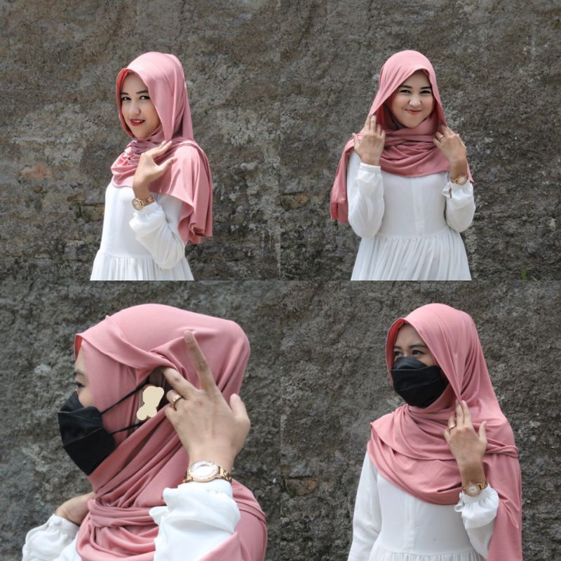 PASHMINA INSTAN INNER/ PASHMINA JERSEY INSTAN/ PASHMINA MASKER/ HIJAB MASKER/ JILBAB MASKER. TERMURAH PASHMINA INSTAN