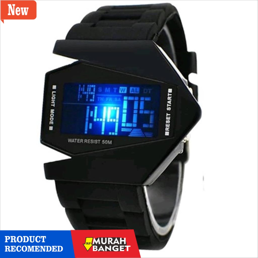 Jam digital pria terbaik- Jam Tangan Pria / Anak / SKMEI 0817 / Jam Tangan Pesawat LED Original / SK