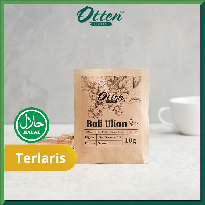 

Drip Coffee 10g Arabica Bali Ulian Natural (4 Sachet)