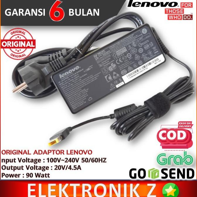 Charger Adaptor Laptop Lenovo 20V 4.5A USB 90W ADP-90XD B Series