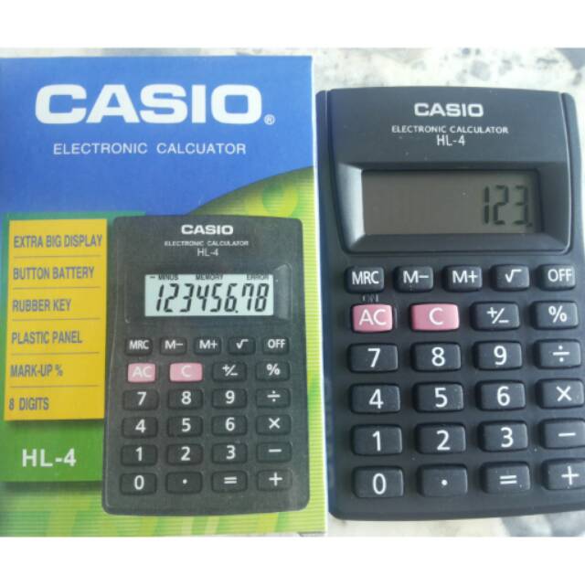 KALKULATOR MINI CASIO HL-4