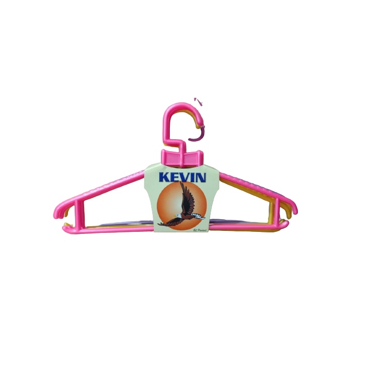 Hanger Kevin Metalik Isi 6pcs