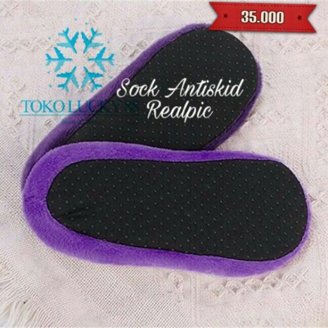 IMPORT MOLLAD Sock Antiskid Kaos Kaki Tidur Antislip Winter Indoor