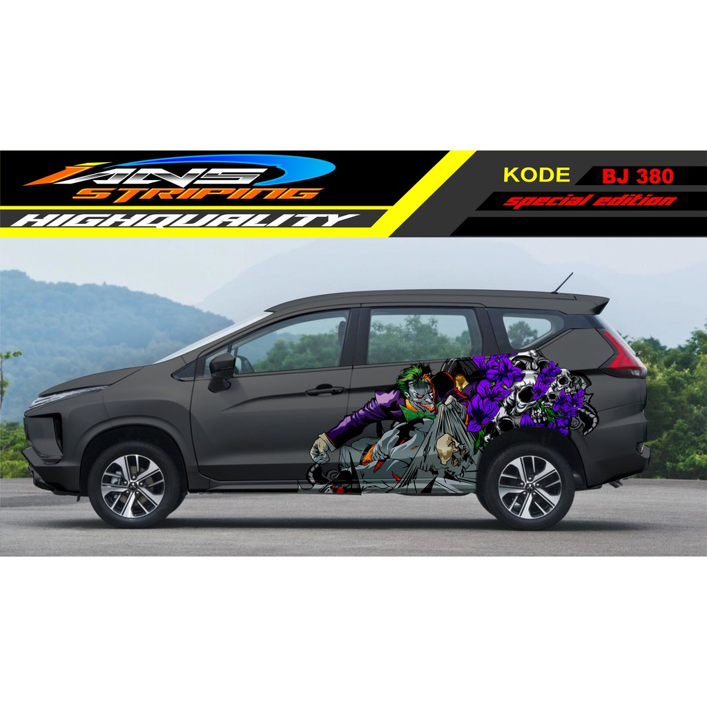 DECAL STICKER MOBIL XPANDER / DECAL STICKER MOBIL / STIKER VARIASI MOBIL AVANZA, XENIA, XTRAIL