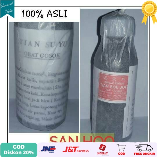 

◾COD◾ Obat Gosok Tian Soe Joe (Tian Su Yu)