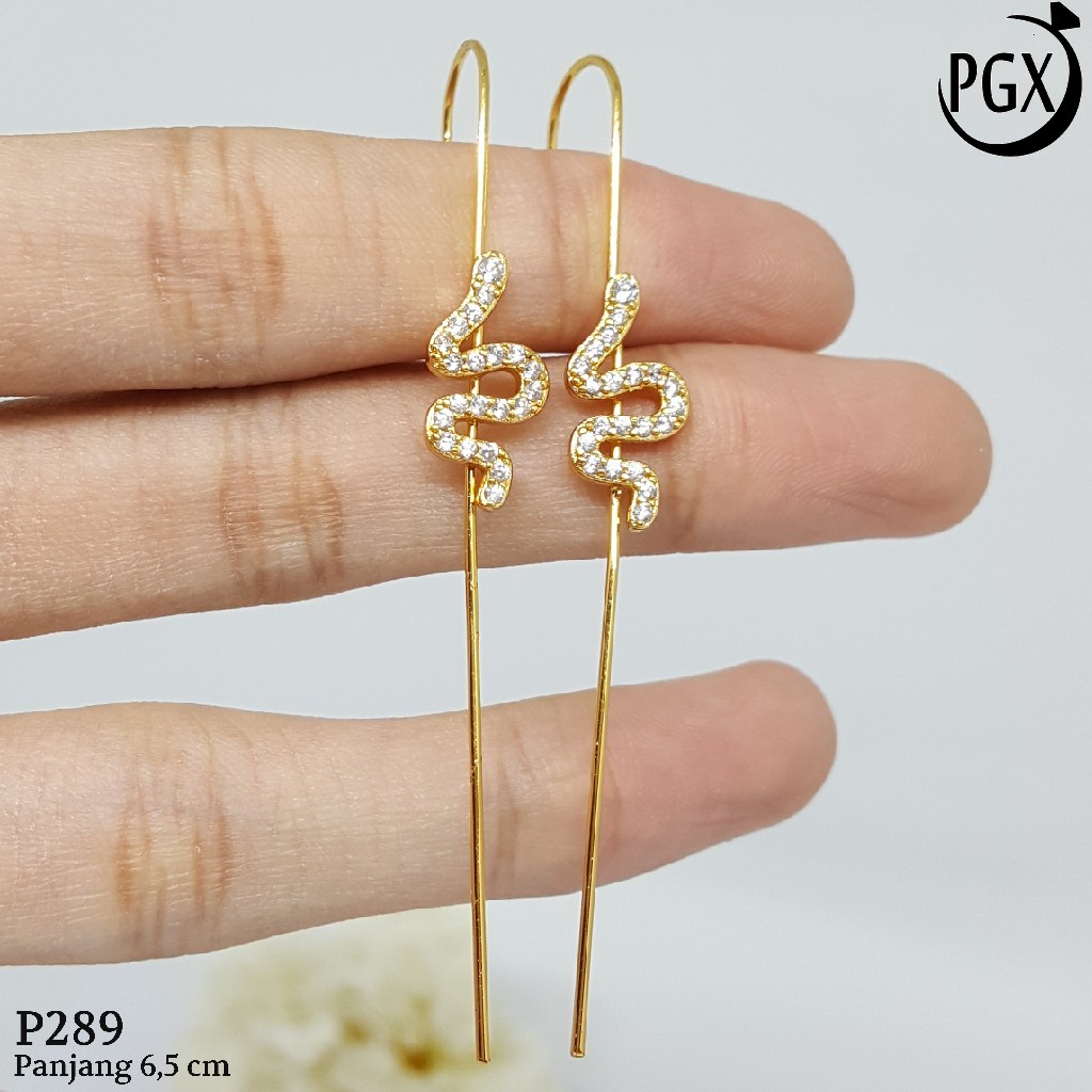 PGX Anting Tusuk Xuping Lapis Emas Aksesoris Perhiasan Premium - P289