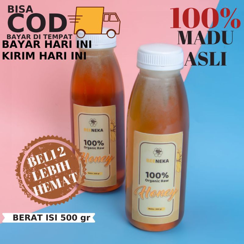 

MADU ASLI / MADU MURNI BEENEKA / MADU ORGANIK / RAW HONEY SPECIAL PACKAGE (BELI 2 LEBIH HEMAT)