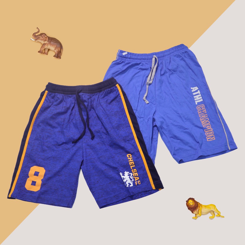 CELANA BOXER ANAK LAKI LAKI MOTIF MIX BRAND USIA 4-12 TAHUN