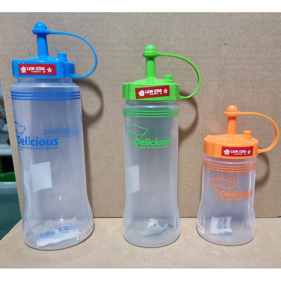 Botol Kecap / Botol Saus Saos / Botol Minyak Plastik Lion Star