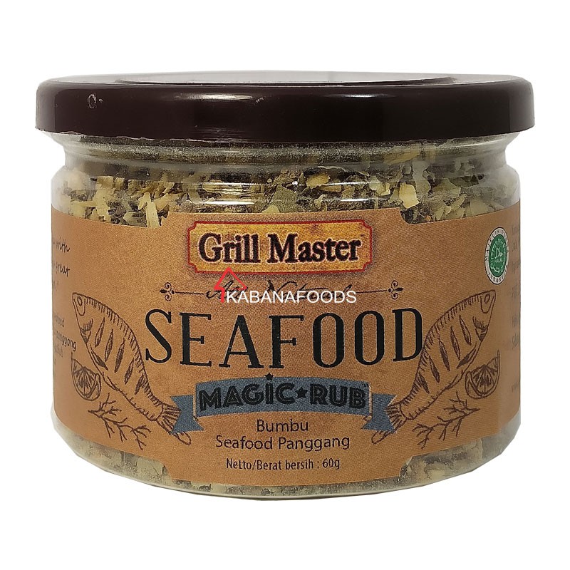 

Bumbu Seafood Panggang Jay's Grill Master Seafood Magic-Rub 60g