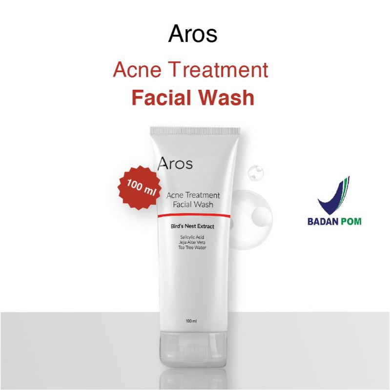 Aros Facial Wash Skincare Acne Treatment