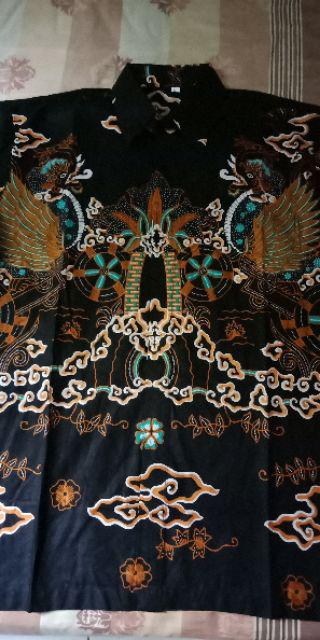 Risna Batik Hrb026 Kenongo Hem Pendek Padi Pekalongan M L Xl Batik Pria Murah Modern