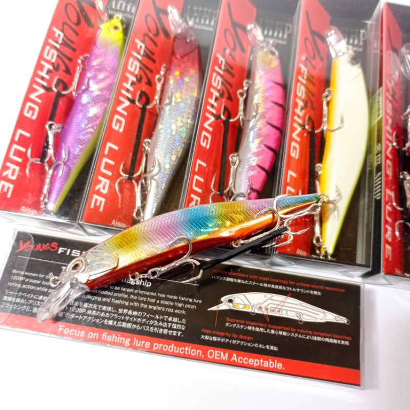 [Replika] DUO Realis Jerkbait 110SP - Lure Casting 11cm 15gram Suspending Minnow