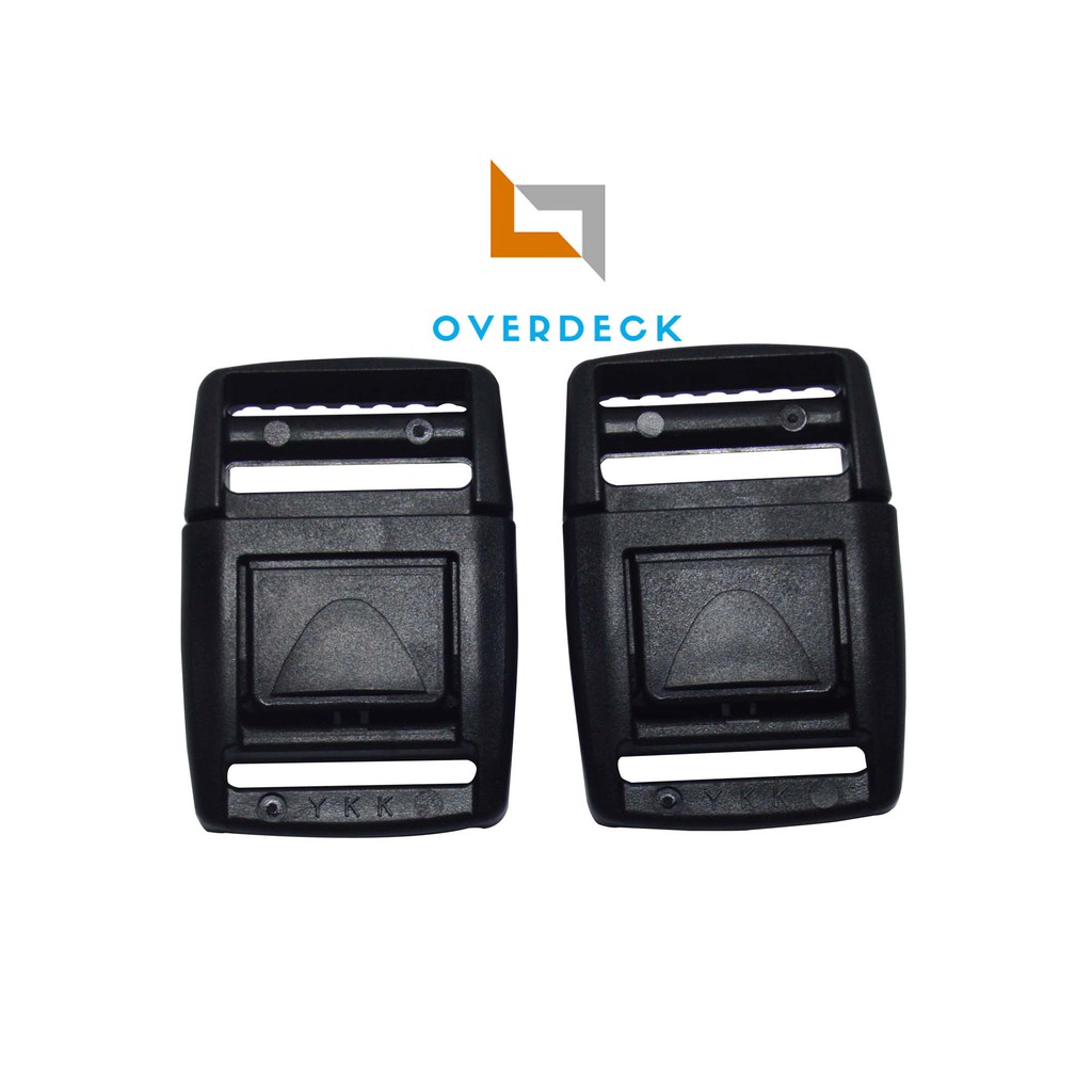 1 PCS KUNCI SODOK TAS SLOT SENDAL PLASTIK BUCKLE YKK 2.5 CM - LB 25 FU