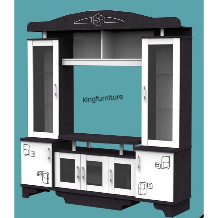 Lemari pajangan TV / pembatas ruangan / partisi ruangan / bofet TV