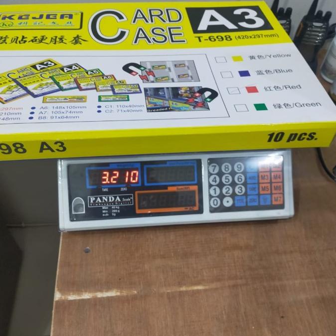 

Office & Stationery | Document Organizer | Kejea Magnetic Card Case A3 Per Pieces | Best Seller