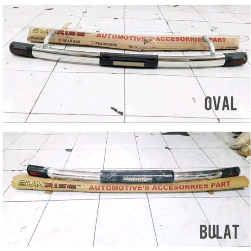 bemper belakang stainles rearbar untuk Avanza xenia.rush terios.calya sigra.mobilio.brv.wrv.hrv. bri