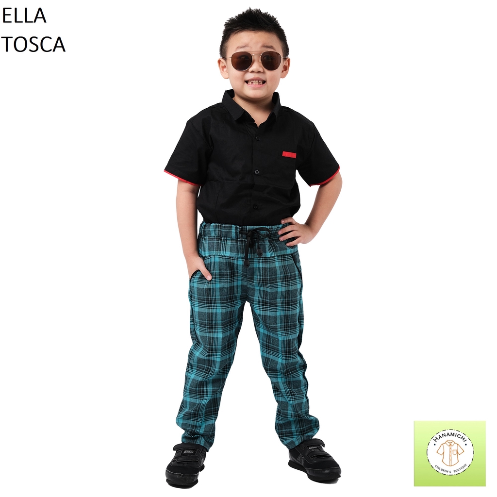Hanamichi ELLA Celana Panjang Anak Motif Kotak