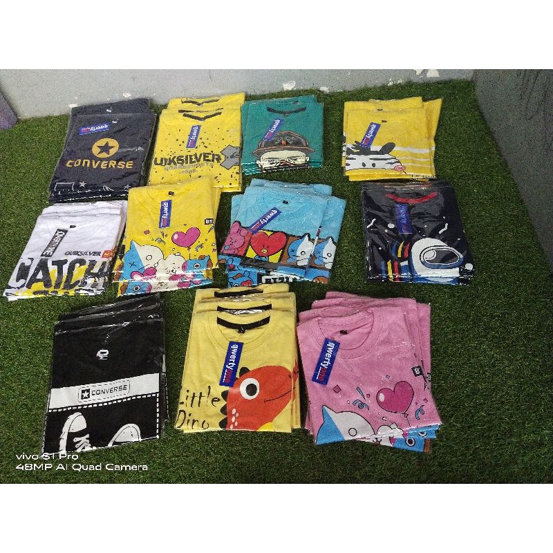 kaos anak perempuan BTS