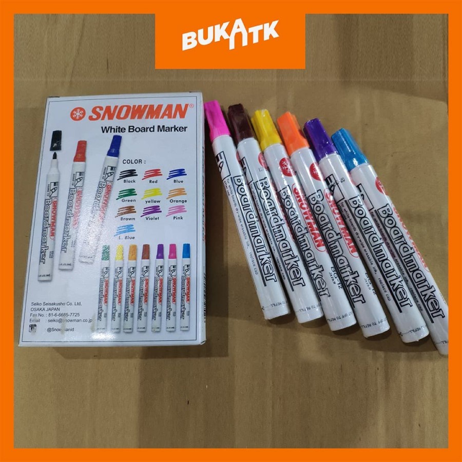 

Spidol Snowman White Board / bisa dihapus