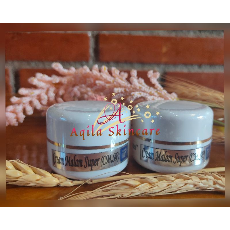 Cream Malam super stiker mengkilap IP skincare Original Ipung original