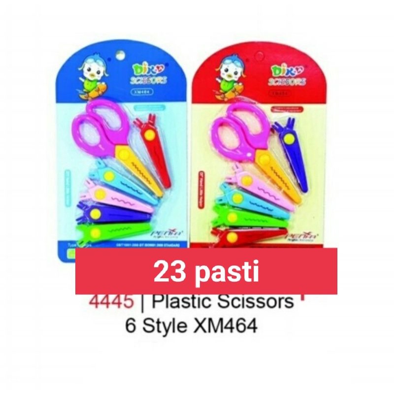 

school sccisors 6 style /gunting gerigi set