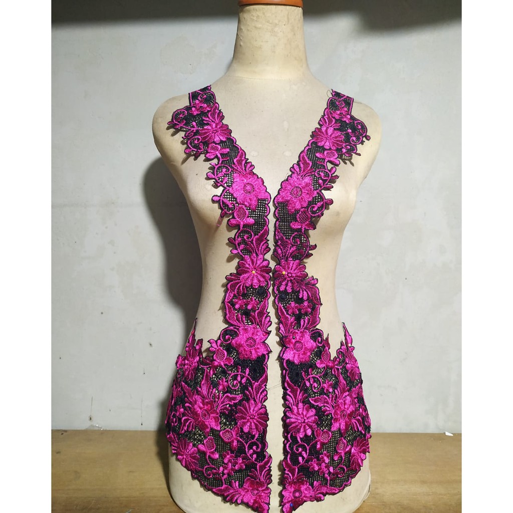 Renda Bordir Kebaya Kartini Encim